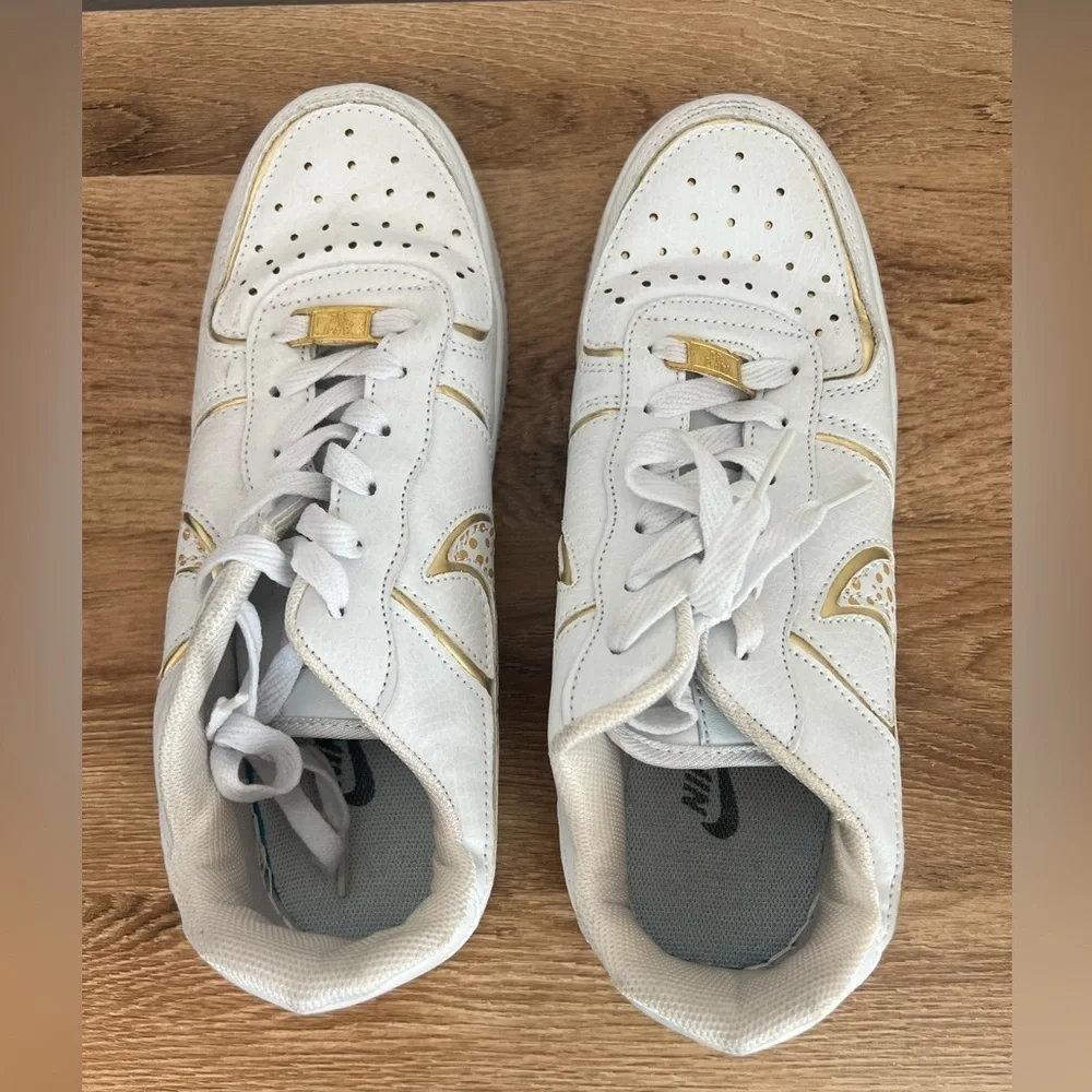 Nike Air Force 1 By Cristiano Ronaldo CR7 Nike ID Gold Size 7
